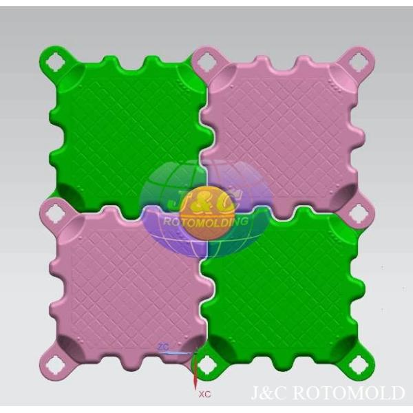 Quality Rotomolded Marine Plastic Dock Floating Pontoon , Roto Molded Plastic Products wholesale