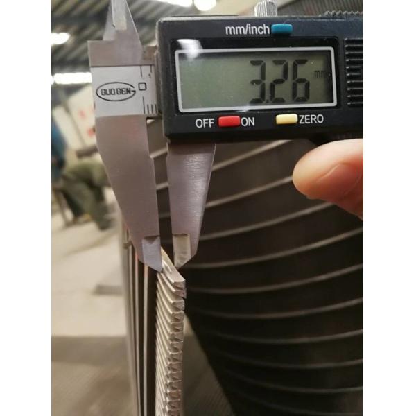 Wedge Wire Screen Strong Stainless Steel Filtration Welded Slot 25-350 Mircon