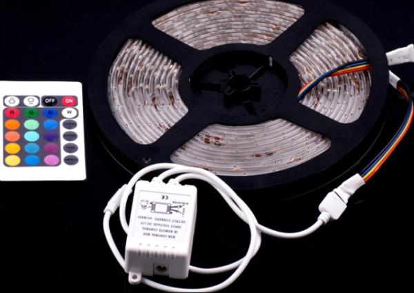 Quality High Bright 5050 RGB Multicolor Led Strip Remote Control With 3/5 Years Warranty wholesale