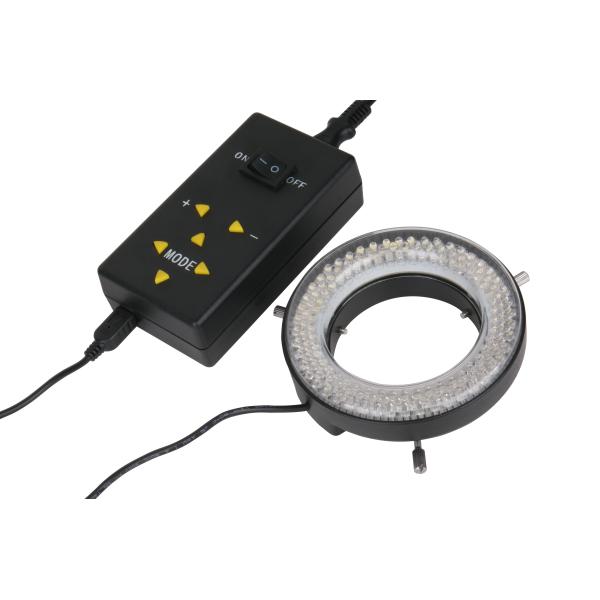 Φ61mm Outer Diameter Microscope Accessories , Microscope Led Illuminator 4-Zone