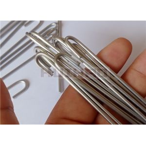 2.0x100mm Stainless Steel J Hooks Used With Black Self Lock Washers To Secure