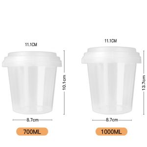 Convenient Handle Bubble Tea Jug For Milk And Beverages