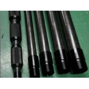 China Light Weight Custom Carbon Fiber Telescopic Pole / rod / pipe 10 meters on sale