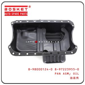 Cheap ISUZU 600P NHR NKR Oil Pan Assembly 8-98000124-0 8-97223955-0 8980001240 8972239550 for sale