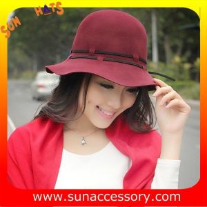 6090434 Sun Accessory customized  winner  fashion  wool felt  clothe hats, women hats and caps wholesaling