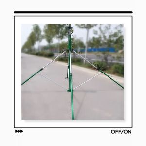 Guyed Lightweight Push Up 18M Aluminium Telescopic Mast
