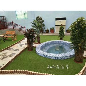 Artificial Landscaping Synthetic Grass Turf Lawn For Garden