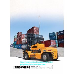 142Kw Container Cargo Handling Equipment 16t Counterweight Forklift XLF160