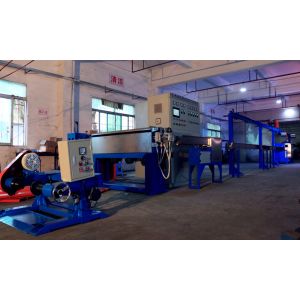 50KW PVC PE 70+35 YASKAWA Inverter Double Color Cable Extruder Machine
