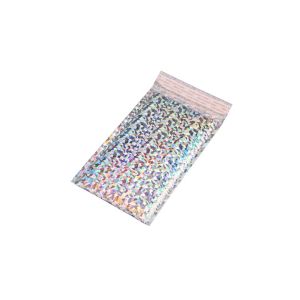 Luxury Holographic Mailing Bags , #000 / 4x8 Shiny Color Padded Packing