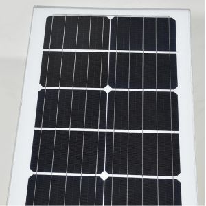 PIR Sensor LED Solar Street Light with 3000K-6000K, 140LM/W, IP66, 50000 Hours