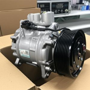 Remanufactured EV Car AC Compressor with Brown Cardboard Boxes Packaging and Sampling Tests Before Shipment
