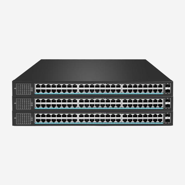 Rack Mounting Gigabit Unmanaged Ethernet Switch With 48 RJ45 Port Type And Jumbo