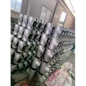 Q235 Q215 Carbon Steel Tee ANSI A234 WPB 1/8 To 2 Hot Galvanizing
