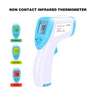 Digital Fda Approved Infrared Thermometer , Laser LCD Display Temporal Scanner