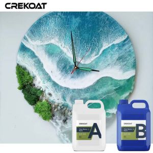 Flexible Deep Pour Clear Epoxy For Wood Table Yellowing Resistance