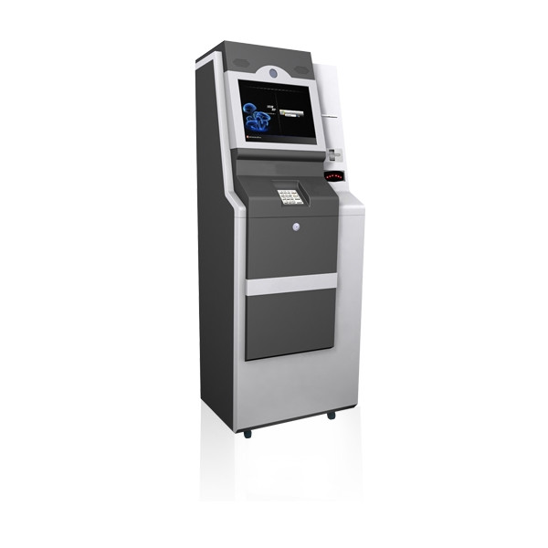 Quality 19 Inch Indoor Fincial Banking Kiosk Free Standing Customized Service wholesale