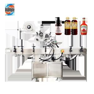 Cheap Factory Wholesale Custom Multi-function Fast Speed High Efficiency Automatic Labeling Machine for Flat Labeling for sale