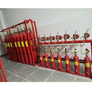 Enclosed Flooding FM200 Inert Gas Fire Protection System Automatic or manual