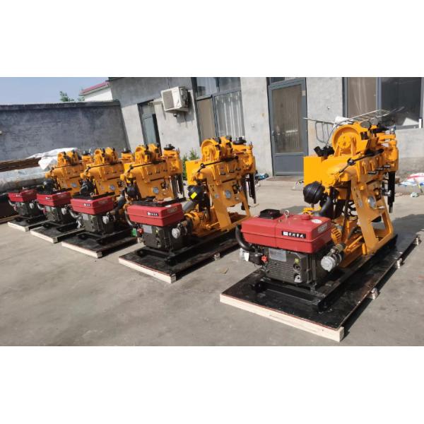 High Efficiency Mobile Water Well Drilling Rigs , GK 200 Horizontal Drilling