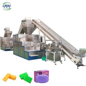 Toilet / Laundry Soap Line Bar Soap Making Machine 100-2000kg/H