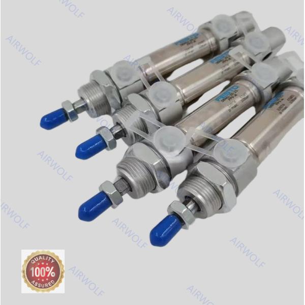 Lightweight ISO6432 Mini Stainless Steel 0.15-1 MPa DSNU ATEX-certified