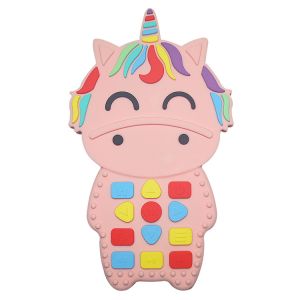 Custom Silicone Chew Toy Silicone Baby Teether For Teething Pain Relief