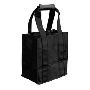 Fine Reusable Wine Bag Durable Wine Tote Bag with Reinforced Double Handles for