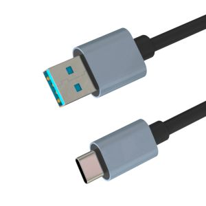 Wholesale High 1 M PVC 2.1 A USB3.0 Fast Charging Type C Cellphone Cable for