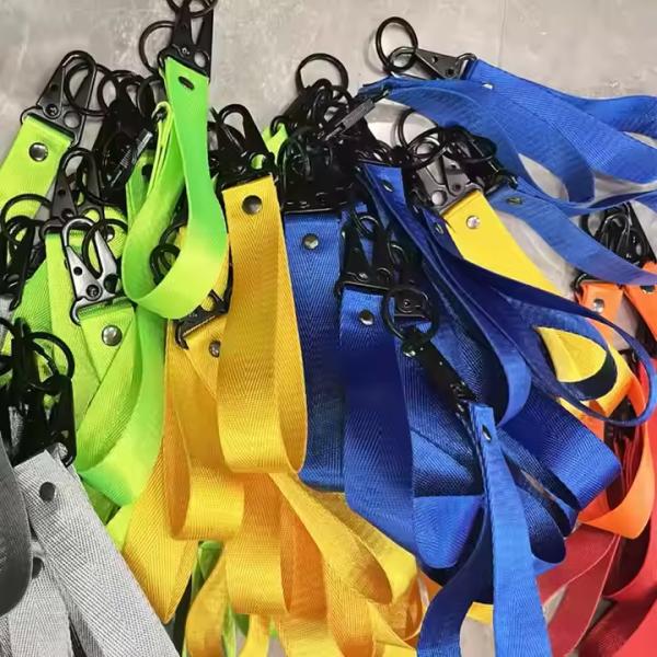Customized Key Lanyard Nylon Personalized Creative Car Keyring Lanyard Polyester