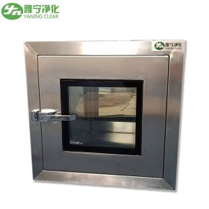 Ductless Cleanroom Pass Box High Temperature Sterilization / Drying Function