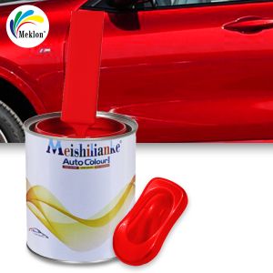 Car Paint Auto Refinish1k Red Basecoat High Gloss Mirror Effect Automotive