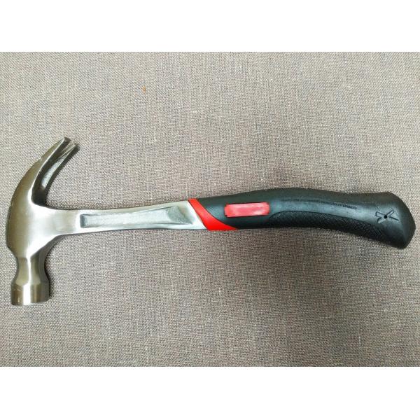 More safe and durable one Piece Claw hammer/Nail hammer (XLHK-0002) with polishing surface