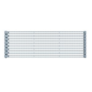 P25 SMD3535 Glass LED Transparent Screen LED Media Display