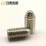 Customize auto M4 ball spring plunger set screw nut allen set precision