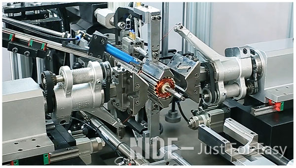 Double Winding Flyer Automatic Rotor Coil Winder Machine