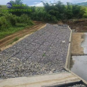 Buy cheap Galfan 275g Gabion Rock Protection Wire Mesh Cage As Stone Retaining Wall Fence from wholesalers