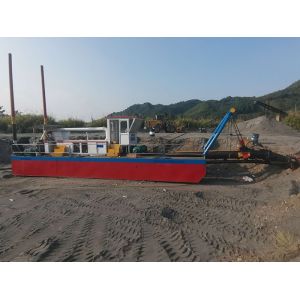 Cheap 80 Cbm/H 8 Inch Samll Sand Mining Dredge With WN200 Sand Pump For River Dredging for sale