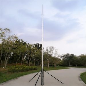 9M 30ft Telescopic Hand Push 6063 Alu Radio Antenna Mast