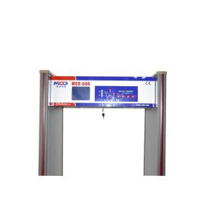 6.0 Inch LCD Screen High Sensitive Metal Detector Electro Magnetic Field