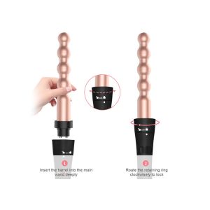 PTC Heater Titanium Interchangeable Curling Iron Set Adjustable Temperature