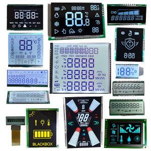Cheap Custom Made Reflective Positive Segment LCD Display Panel TN STN FSTN Factory for sale