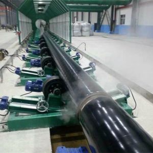Durable and Reliable 3PE Coating Line for Steel Pipes