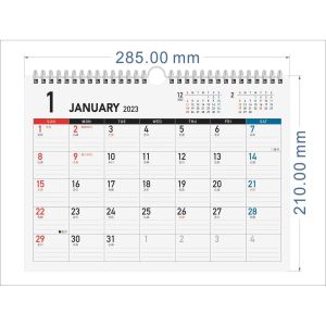 Spiral Binding Custom Wall Calendar Monthly View Layout With Retangle Design