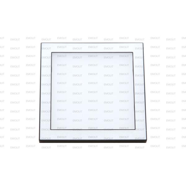 Flat Square Wall Installation LED Furniture Cabinet Lamp Magnet Cover CE