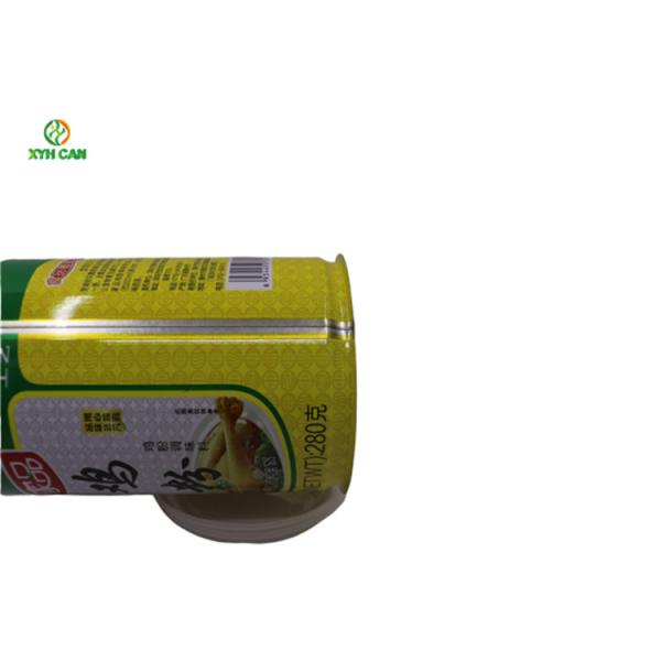 Metal Tin Can for Cooking Powder Packaging with Easy Open Lid 800-1000g Oem Service