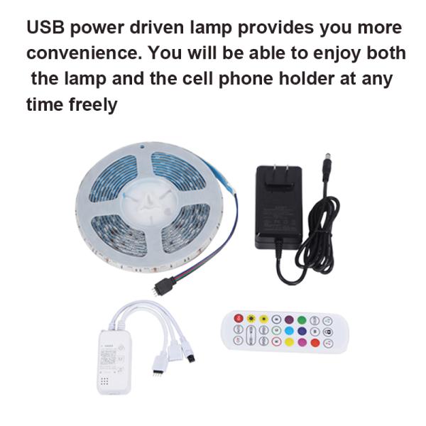 Outdoor 5050 RGB DC12V Music Smart LED Strip Light