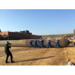 ISO14409 Heavy Lifting Ship Launching Airbags 7layers 1.5*15m