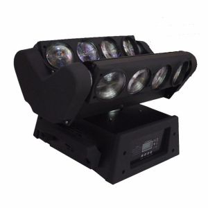 Eight Eyes Mini Spider Led Moving Head Light 12W RGBW Stage Sharpy Light led bar