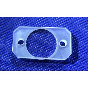 Cheap Quartz / K9 Custom Polishing Sapphire Optical Windows High Temperature Resistant Sapphire Parts for sale